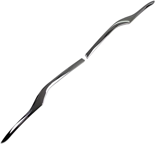 【CDC】新型 ハリアー に対応(For Harrier) 80系 リア バックドア モール ガーニッシュ 社外品 (エンブレム モール)