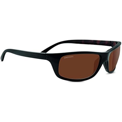 Serengeti Oval Bormio Shiny Tortoise Black-Saturn Polarized Drivers, Multi, One Size Cover