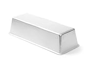 HENDI Kuchenform, Rechteckig, Königskuchenform mit Antihaftbeschichtung, 300x110x(H)75mm, Aluminium