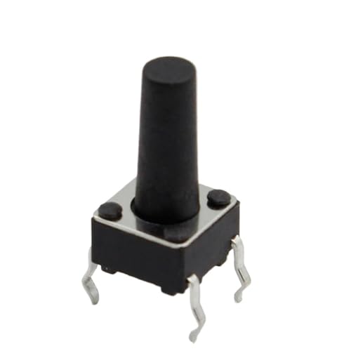 Micro interrupteur direct 6x6x12mm avec tête en cuivre supérieure pour montage électronique stable