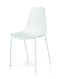 Misure: larghezza 48 cm; profondità 52,5 cm; altezza totale 88 cm; altezza seduta 46 cm