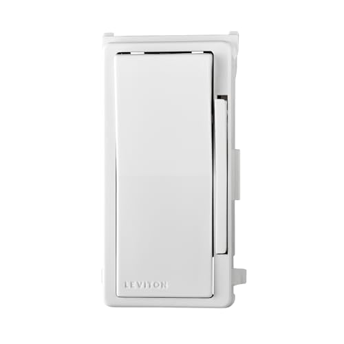 Image of Leviton Color Change Faceplate Only - Compatible with Decora Smart and Decora Digital Switches (Switch Not Included), DDKIT-ST, Light Almond