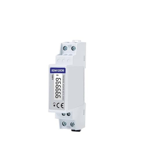 Compteur d'énergie SDM120DB électrique monophasé 5(45)A pour tableau - 3