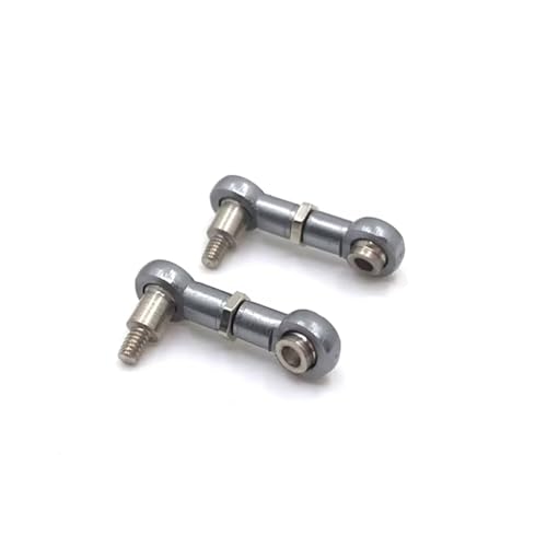RC�A�b�v�O���[�h�X�y�A�p�[�c For WLtoys 1/28 284131 K969 K979 K989 K999 P929 P939 METAL UPGRADE PARTS REAR�X�e�A�����O�����NRC�J�[�����A�N�Z�T��(Gray)