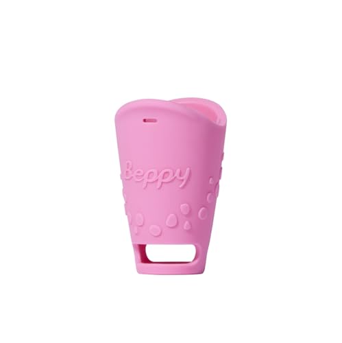 Beppy Hollow Tampon - Tampón de silicona - Tampón reutilizable (Rosa)
