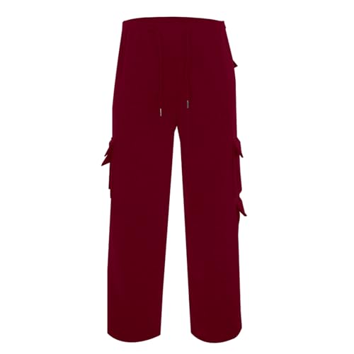 Men's Tactical Cargo Pants Lightweight Stretch Hiking Pants for Men Breathable Quick Drying Work Trousers with Pockets