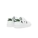 Lacoste Children's T-Clip Set Trainers, White & Dark Green, 11