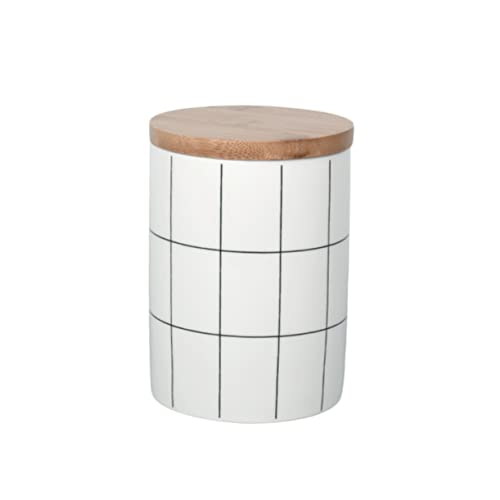 CIYODO S Bonbongläser mit Deckel Keramikdose Porzellan Bonbondose für Snacks Aufbewahrungsbehälter mit Deckel