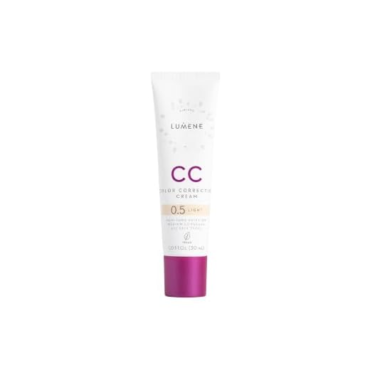 Lumene CC Cream Lightweight Foundation Medium Coverage - Light 1 fl oz