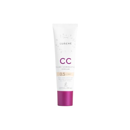 Lumene CC Cream Lightweight Foundation Medium Coverage - Light 1 fl oz