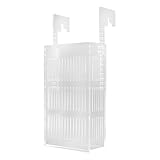 KESOTO Fischbrutkasten Aquarium Brutbox mit Haken Aus Dickem Acryl Und Separater Isolationskammer Als Aufzuchtbehälter für Guppys Und Kleine Fische, 18x10x5cm