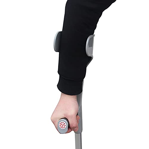 Muleta de antebrazo, Muleta de antebrazo for Adultos, Ligera y Plegable Aluminio, ergonómica, for Personas Mayores
