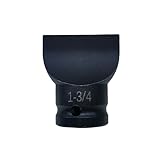 Slotted Screwdriver Bit Socket/Drag Link Socket, 1-3/4' x 1/4' Tip, for Removing Rusted or Stubborn Cleanout Plugs, 1/2' Drive, Heat-Treated Cr-Mo Alloy Steel