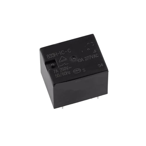 Relé 833HM-1C-C 5V CC microinterruptor electromagnético de 5 pines 7A PCB