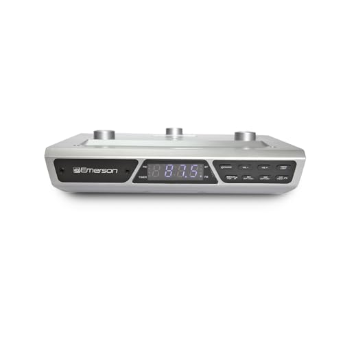 Emerson Under Counter Wireless Stereo Bluetooth Speaker with FM Radio