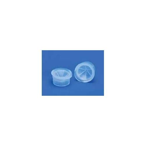 J.G. Finneran Associates 5410SB-12, Clear Polyethylene Snap Plug (3 Packs of 1000 pcs)