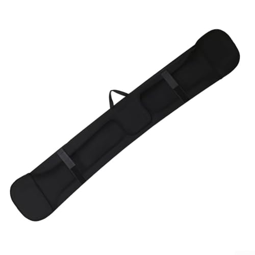 Funda de almacenamiento individual para tabla de snowboard con material de neopreno elástico para proteger los bordes y la base de arañazos, suciedad y manchas de cera (165 x 27,5 cm)