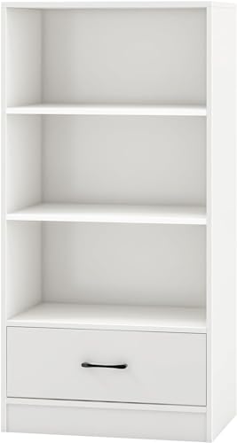 GIANTEX Estantería con 1 Cajón y 3 Compartimentos