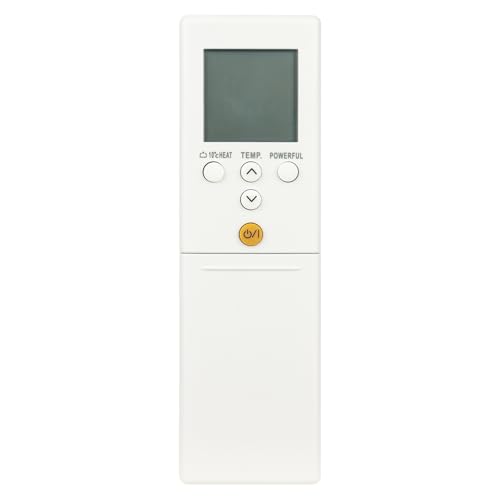 AULCMEET AR-REB1E Mando a Distancia de Repuesto Compatible con el Aire Acondicionado portátil Fujitsu ASYG 12 LMCE ASYG07KMCE ASYG07LUCA ASYG09LMCA ASYG12LMCA ASYG12LMCB ASYG12LMCE ASYG18KMTE