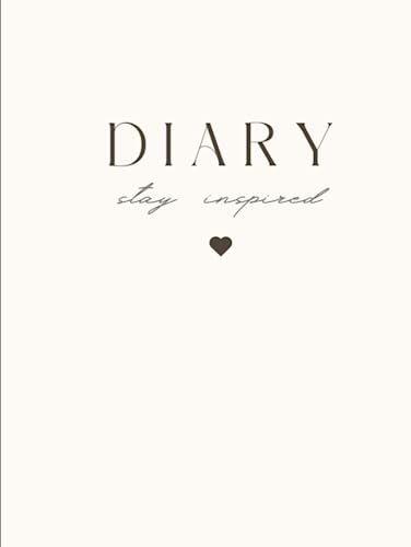 Dear Diary Journal de 200 pages pour écrire vos pensées au quotidien