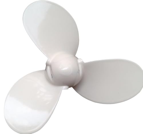 FLIUWENKD Aluminum Propeller Compatible with YAMA H 2HP 2.5HP Outboard Motor fuera borda Size 7.25x5, 1/4X5-A
