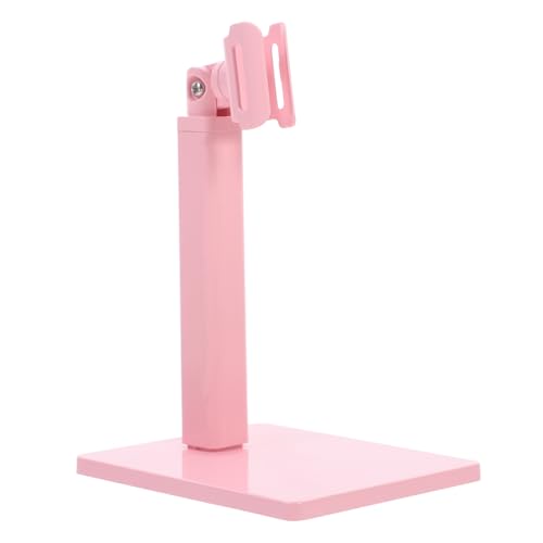 EXCEART Support de Lampe à Ongles Portable en Abs Rose Rotation 360° pour Manucure, Design Polyvalent et Installation Rapide, Tâches de Nail Art