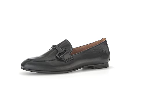 Gabor Jangle Womens Shoes 38.5 Black Lea Uni