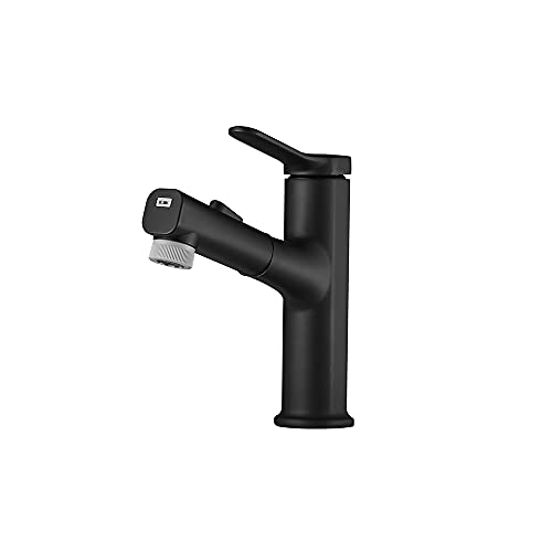 Mitigeur extractible en cuivre pur pour douche et salle de bain chic
