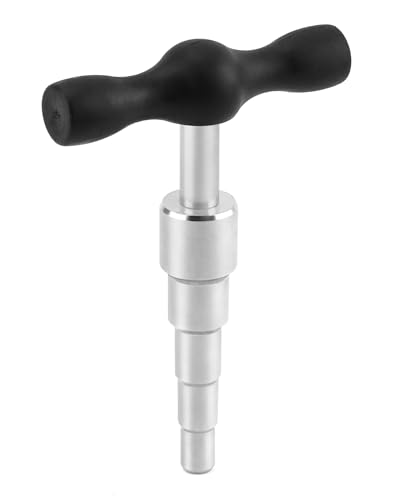 QWORK® Escariador de tubos, calibradorde tubos en T, expansor, calibración de tubos, 16, 18, 20, 25, 32 mm