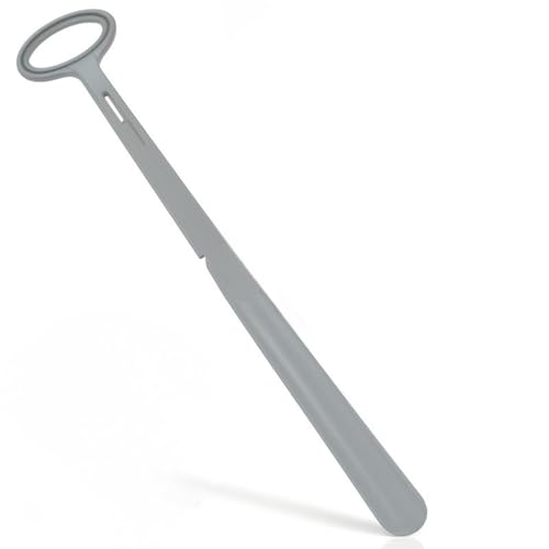 Vive Long Shoe Horn with Handle for Seniors (23') - Sock Remover and Long Handled Shoehorn for Men & Women - Boot, Shoe Helper and Sock Aid - Adjustable Extra Reach with Patent-Pending Foldable Design