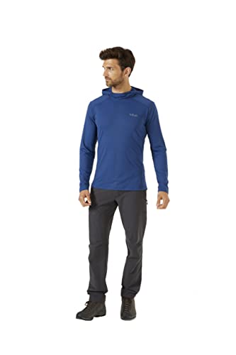 Rab Men's Force Hoody Lightweight Long-Sleeve Hooded Baselayer Shirt for Hiking, Climbing, & Trail Running2