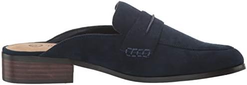 Bella Vita Women's Binx II Loafer Mule Flat, Navy Suede, 12 N US | Image 5