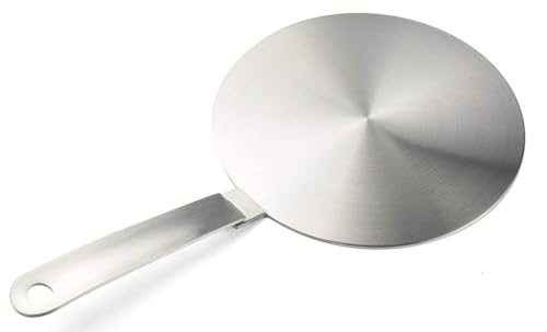 Image of Kitchen Plate Stainless Steel Interface Disk Induction Heat Induction Plate (20cm)