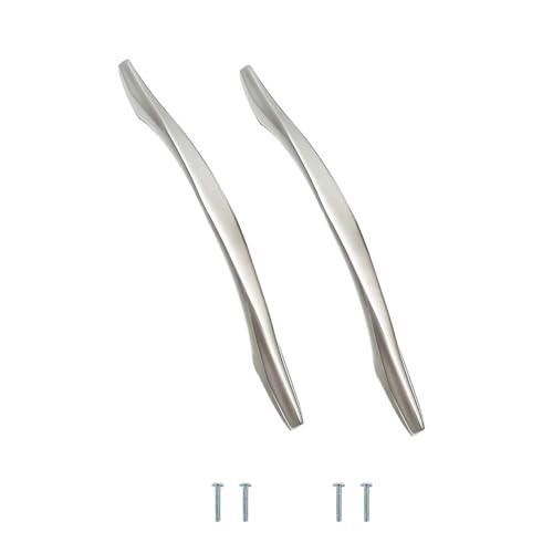 Image of VOLO Chrome Finish Wardrobe Handle, Handle for Cabinets, Doors, and Drawers. (Model: R-104) (8inch(160MM), 2)