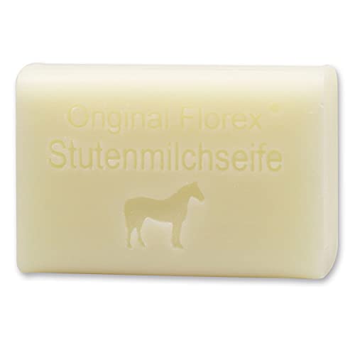 Florex Schafmilchseife - Stutenmilch - cremige Milchseife spendet sehr viel Feuchtigkeit besonders mild 100 g