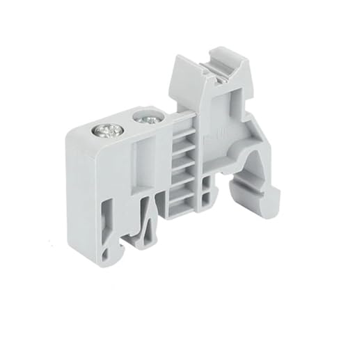 Bornier de rail DIN NS35 E/UK support d'extrémité pour fixation de connecteur 10 pièces
