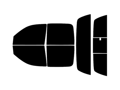 Rvinyl Window Tint Kit Compatible with Dodge Dakota 2005-2010 (4 Door) - Complete Precut Kit - 5%