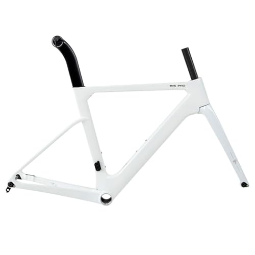 HIMALO 700C Carbone Cadre De Vélo De Route Léger Résistant Au Vent Cadre De Vélo De Course 44/47/50/53/56cm Cadre pour Freins À Disque Axe Traversant 12 *...