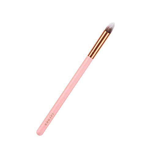 Vaguelly Pincel De Maquillaje De Fibra De Nylon Con Mango De Madera Para Mujeres Brocha Para Rubor y Aplicación De Cosméticos Para Acabado Profesional