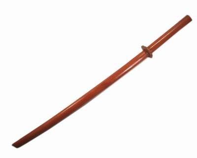 Playwell Artes Marciales Deluxe Infantil Madera Bokken - Roble Rojo