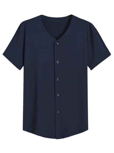 Image of Latuza Men's Bamboo Viscose Button Down Pajama Shirt 2 Pack