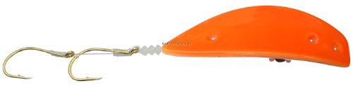 Señuelo de pesca Kokanee Killer Lure Pro-Troll KK10-309 con Echip color naranja glow