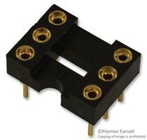 MULTICOMP SPC15559 DIP SOCKET, 6POS, THROUGH HOLE (50 pieces)