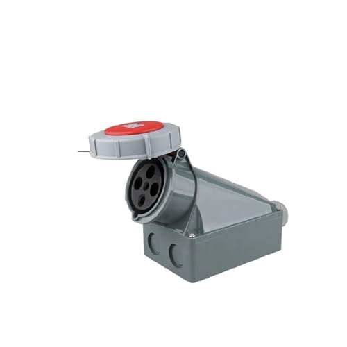 Conector industrial 4 pines 125A de superficie impermeable IP67 2