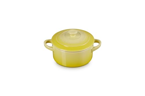 Le Creuset Stoneware Mini Round Cocotte, 8 oz., Soleil