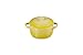 Le Creuset Stoneware Petite Round Casserole, 8-Ounce, Soleil