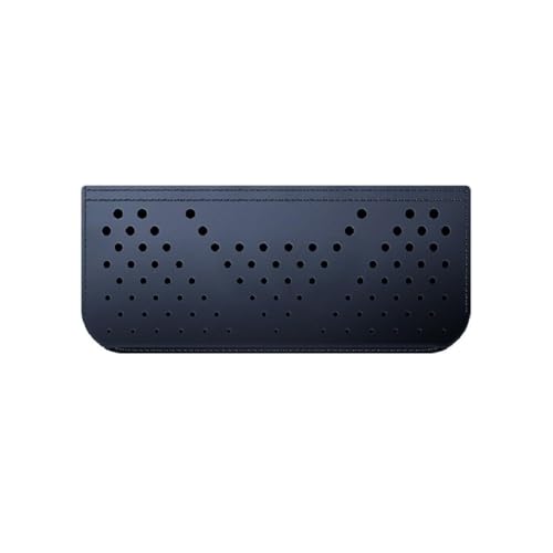 Image of STHIRA Car Storage Pouch for Dashboard PU Breathable Utility Pouch Peel-and-Stick Storage Car Accessories Bag for Phone,Keys,Cards Sunglasses 24x10cm