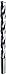 Allied Machine & Engineering 390E05469A21M ASC 320 High Penetration Drill, Solid Carbide, 35/64" Diameter, 4-61/64" Drill Depth, 7.58" Length, 35/64" Shank Diameter