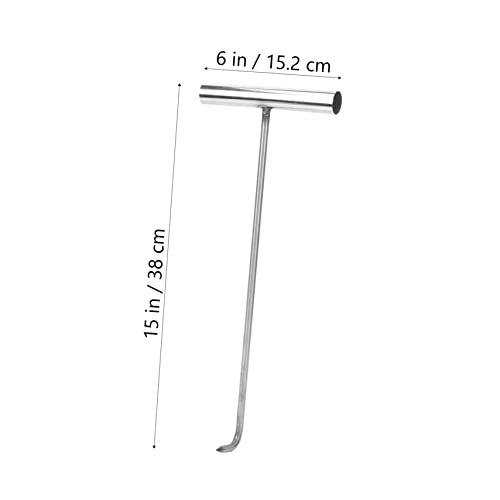 FONDOTIN Ganchos Em T Para Pendurar Tampa De Bueiro Gancho Levantador Ganchos De Metal Gancho Resist