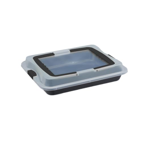 Moule à gâteau Relaxdays Plaque de cuisson avec couvercle 3in1 - vue 5